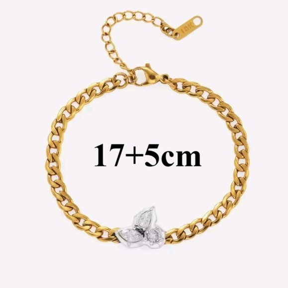 New Jade Trau Similar Non Tarnish Bracelet - Picture 2 of 4